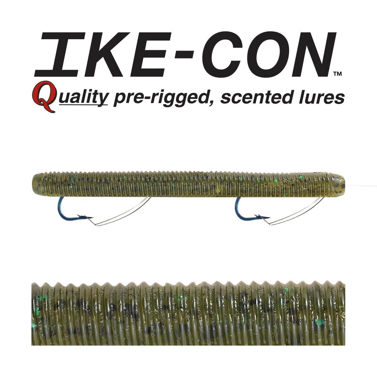 Ike-Con Do Nothing Worm Weedless 4